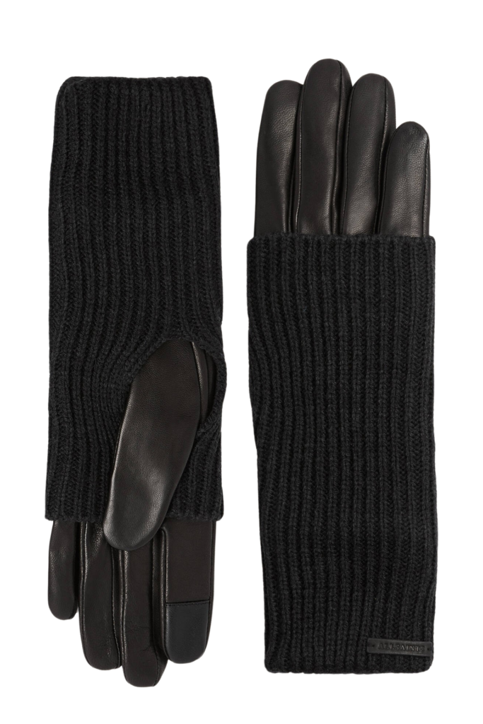 AllSaints_Leather Gloves